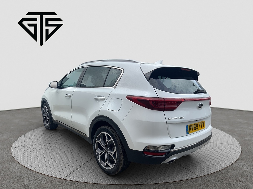 Kia Sportage Crdi Ecodynamics Gt-line RV69YVY White #5
