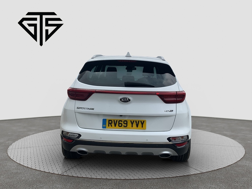 Kia Sportage Crdi Ecodynamics Gt-line RV69YVY White #4