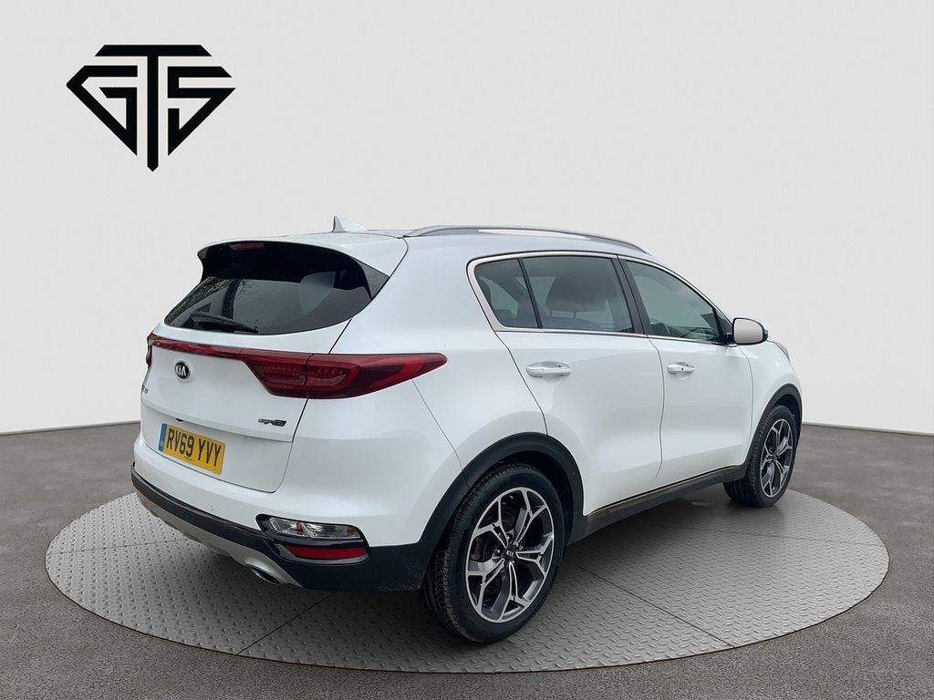 Kia Sportage Crdi Ecodynamics Gt-line RV69YVY White #3