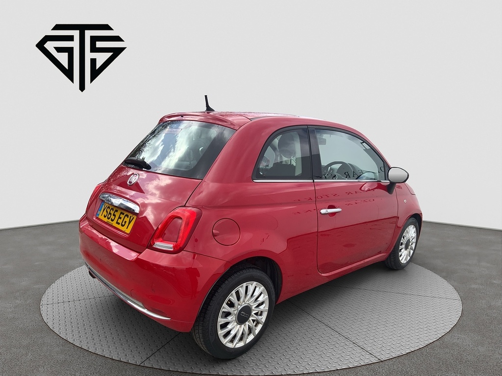 Fiat 500 Twinair Lounge Red #3
