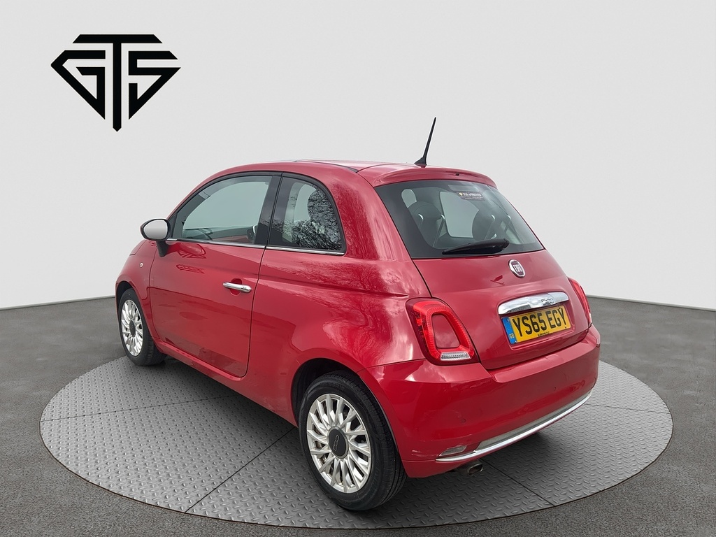 Fiat 500 Twinair Lounge Red #5