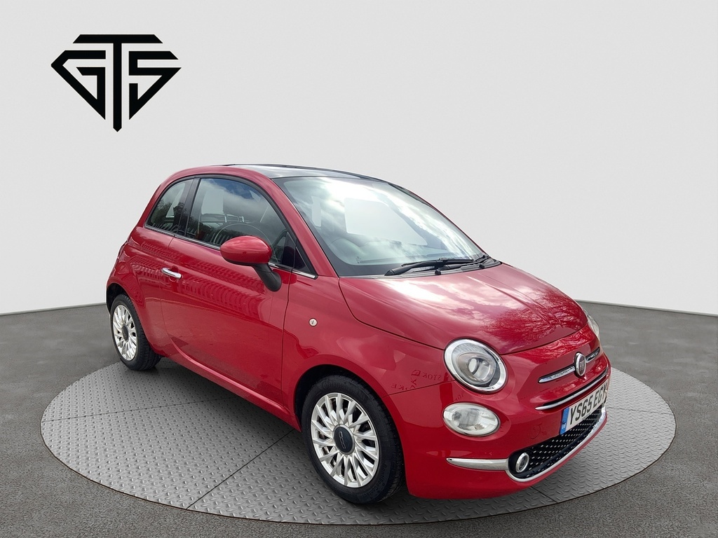 Fiat 500 Twinair Lounge Red