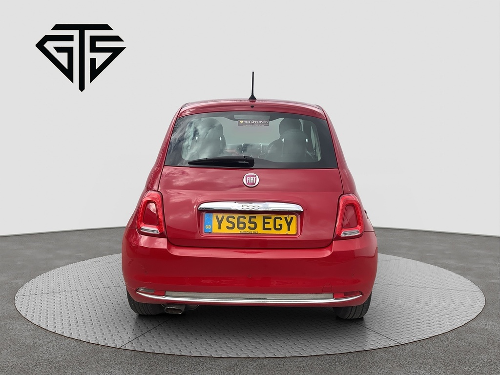 Fiat 500 Twinair Lounge Red #4