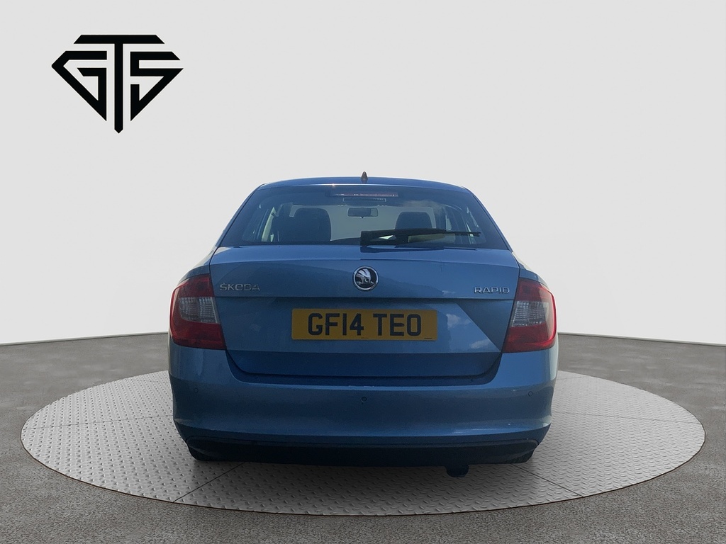 Skoda Rapid Tsi Se GF14TEO Blue #4