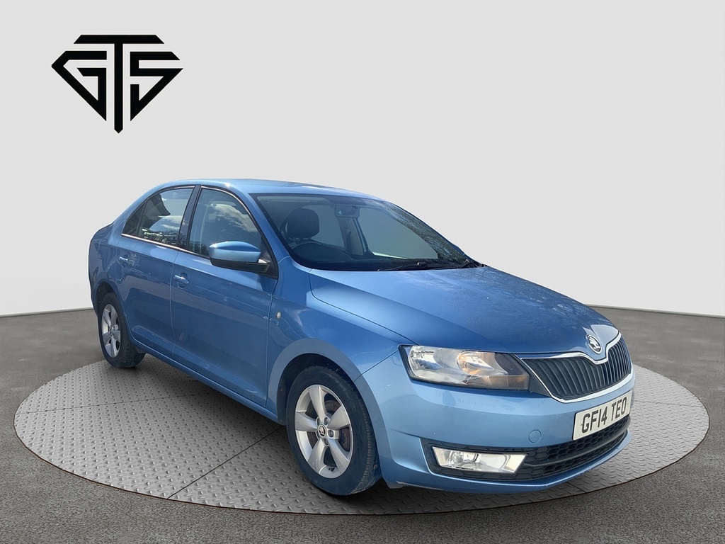 Skoda Rapid Tsi Se Blue