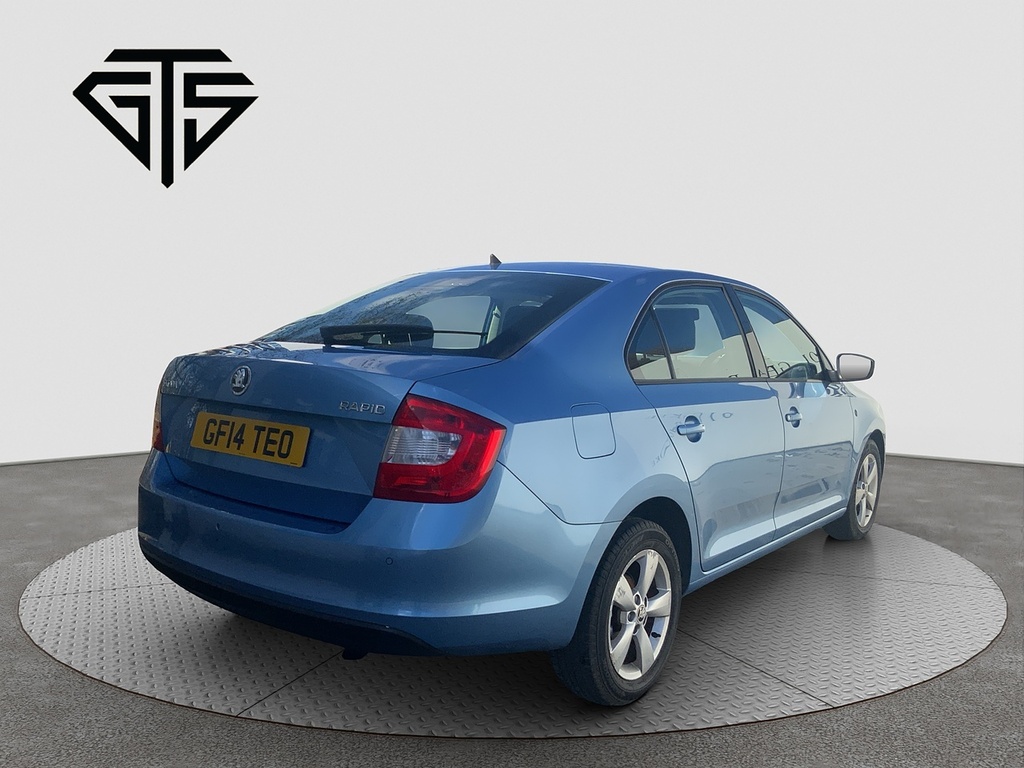 Skoda Rapid Tsi Se GF14TEO Blue #3