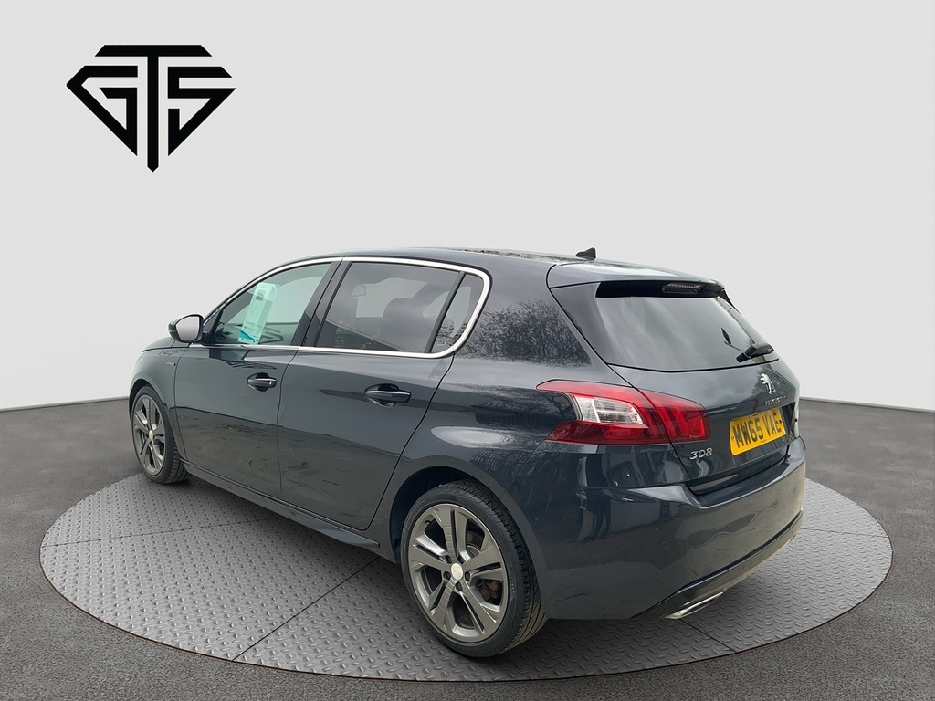 Peugeot 308 Bluehdi Gt Line MW65VAE Grey #5