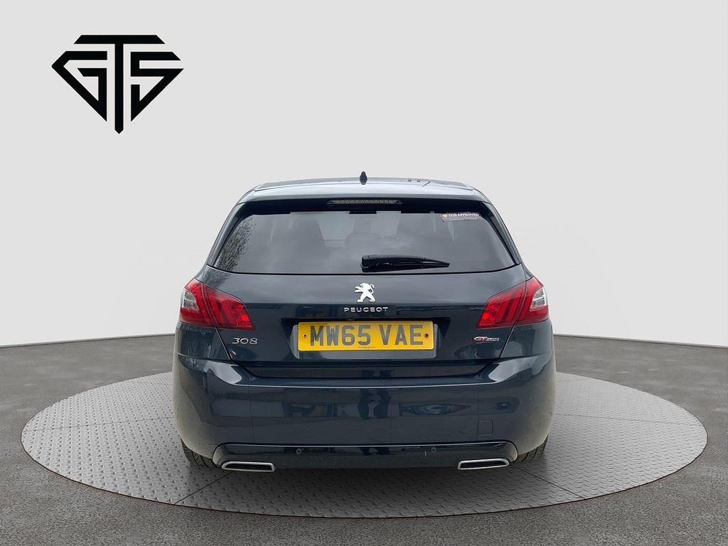 Peugeot 308 Bluehdi Gt Line MW65VAE Grey #4