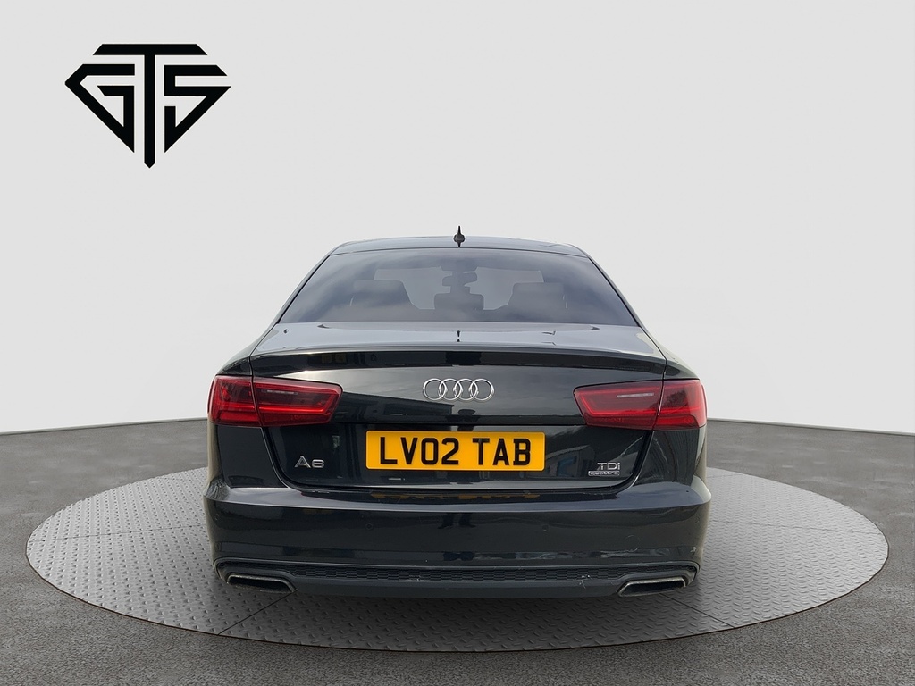 Audi A6 Saloon Tdi Black Edition LV02TAB Black #4