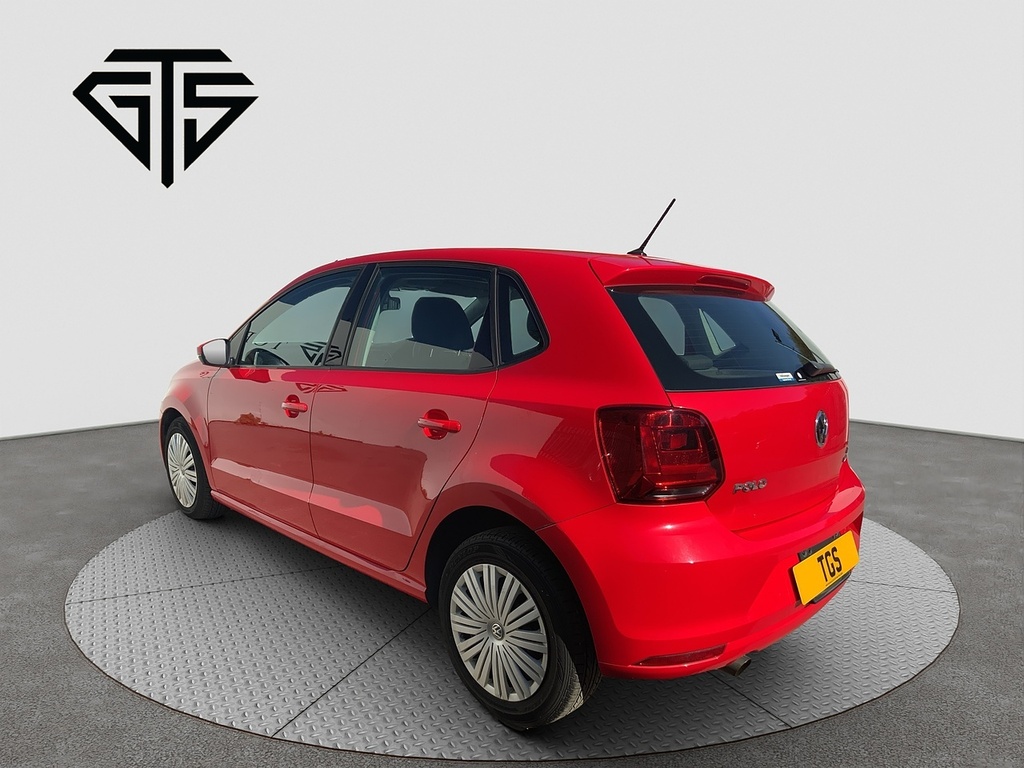 Volkswagen Polo Tsi Trendline Red #5