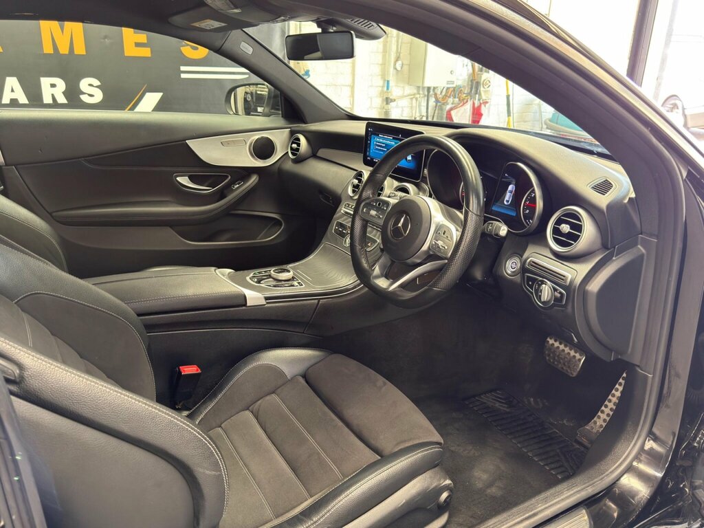 Mercedes-Benz C Class 1.5 C200 Mhev Amg Line G-tronic Euro 6 Ss GX20RNU Black #2