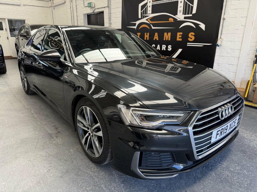 Audi A6 Saloon 2.0 Tdi 40 S Line S Tronic Euro 6 Ss FR19XCE Grey