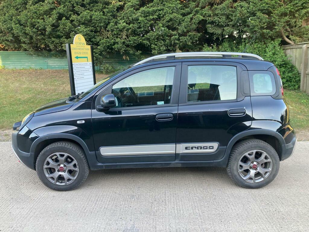 Fiat Panda 0.9 Twinair Cross Hatchback GJ18BXE Black #4