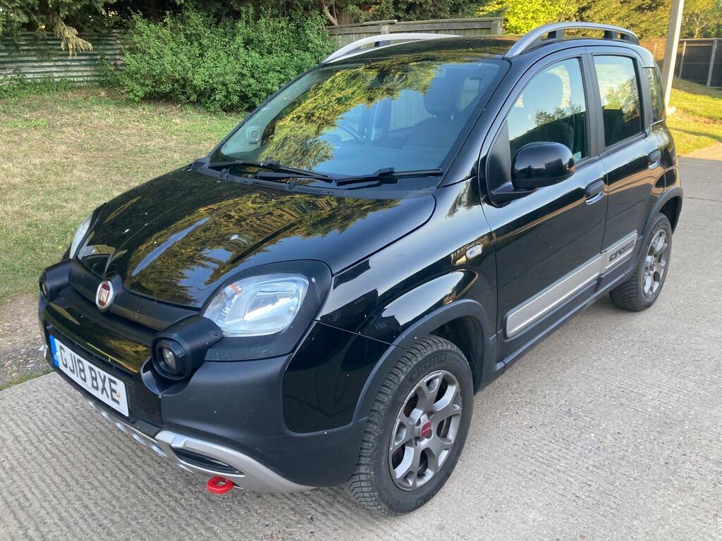 Fiat Panda 0.9 Twinair Cross Hatchback GJ18BXE Black #5
