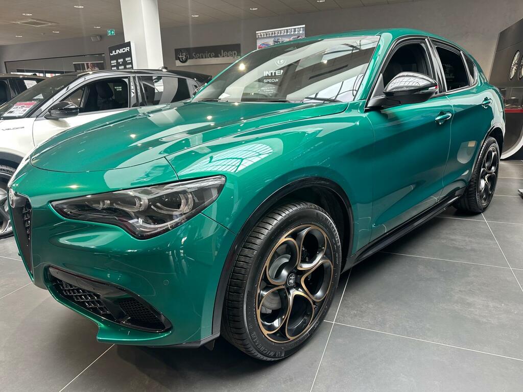Alfa Romeo Stelvio 2 2.0T Intensa Suv Q4 Awd Euro 6 RX26FZO Green #3