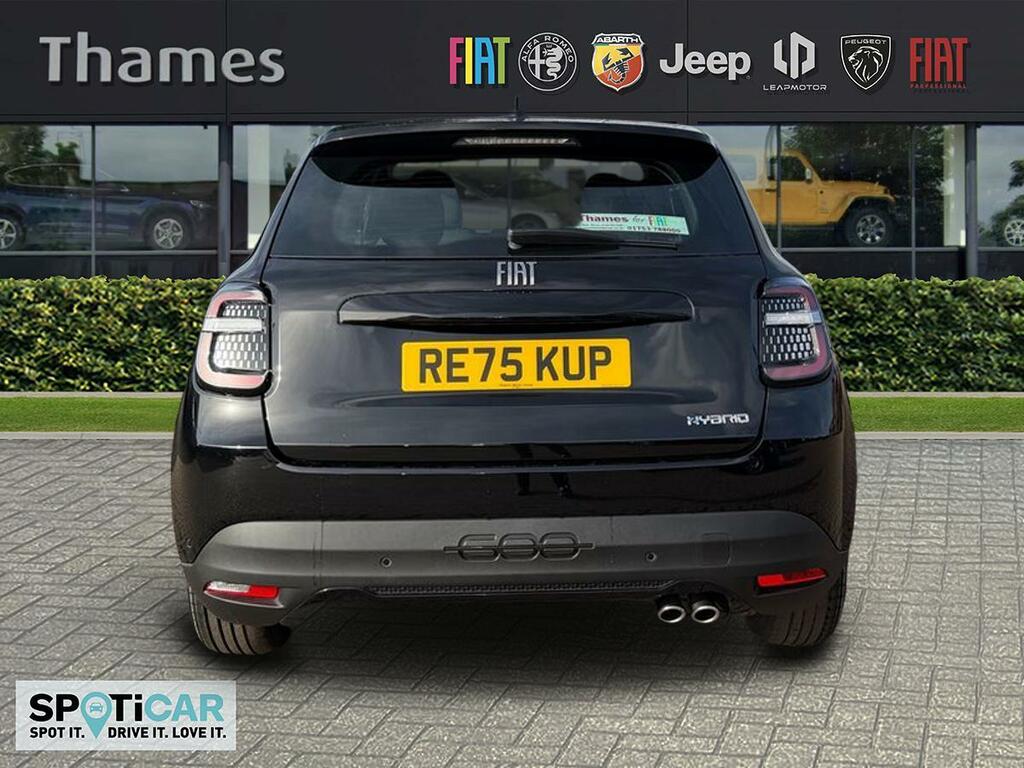 Fiat 600 1.2 1.2 Mhev Suv Hybrid E-dct Euro 6 S RE75KUP Black #4