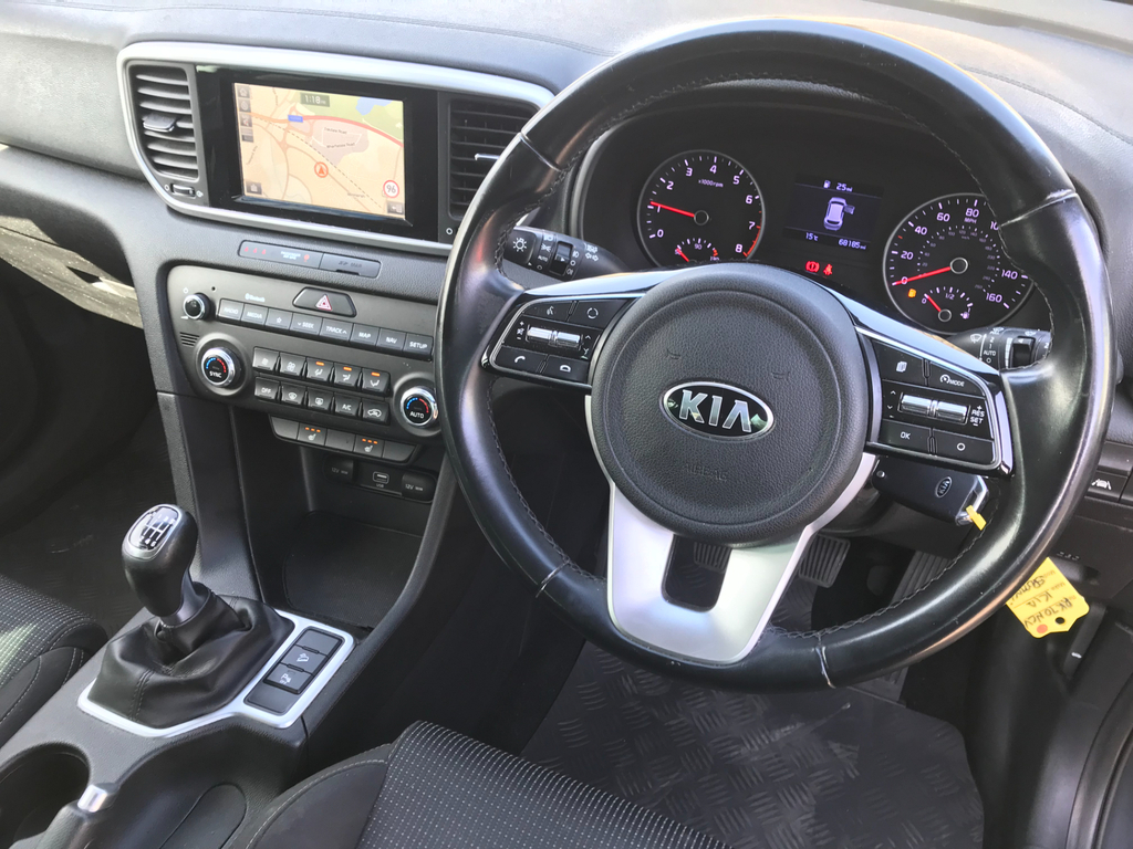 Kia Sportage 1.6 Gdi 2 Gpf Suv Euro 6 Ss RK70NCV Grey #4