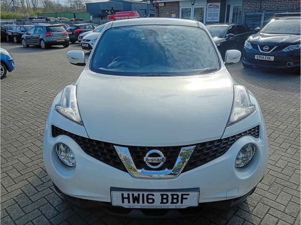 Nissan Juke 1.6 N-connecta Xtron Euro 6 HW16BBF White #5