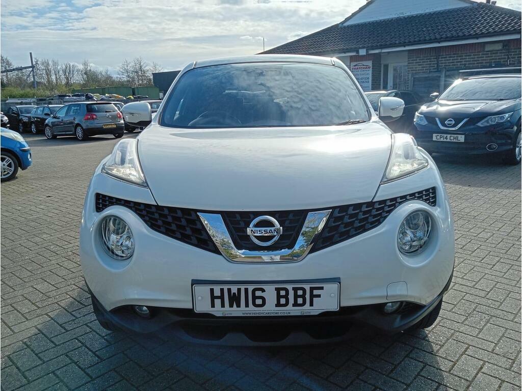 Nissan Juke 1.6 N-connecta Xtron Euro 6 HW16BBF White #2