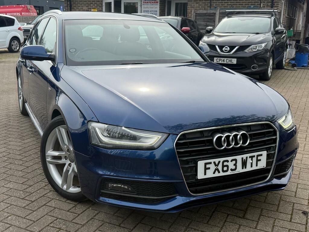 Audi A4 Avant 2.0 Tdi S Line Multitronic Euro 5 S S Blue
