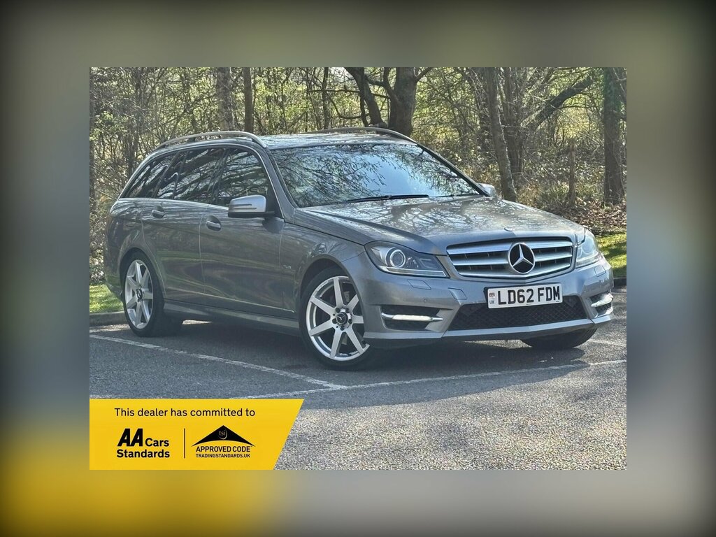 Mercedes-Benz C Class 3.0 C350 Cdi V6 Blueefficiency Sport G-tronic Euro Silver