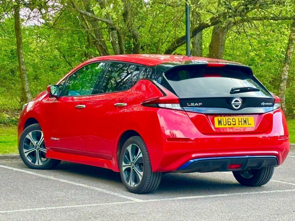 Nissan Leaf 62Kwh E 3.Zero WU69HWL Red #4