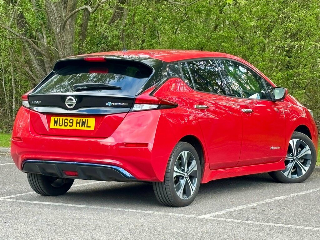 Nissan Leaf 62Kwh E 3.Zero WU69HWL Red #5