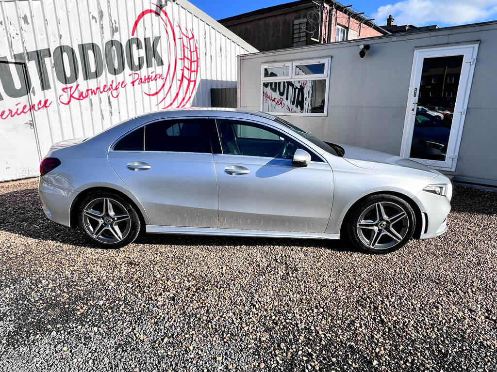 Mercedes-Benz A Class A180d Amg Line XUI2716 Silver #2