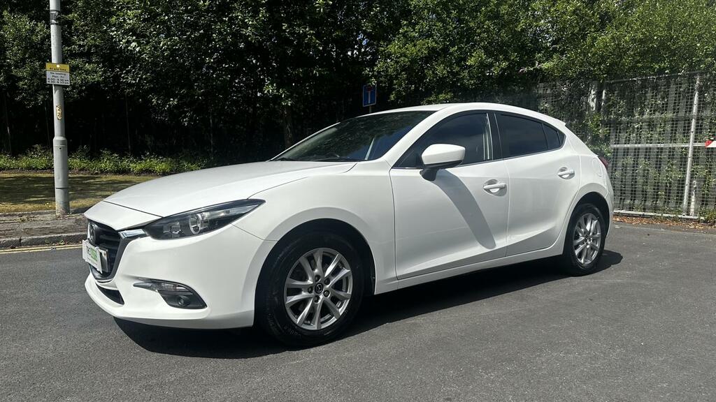 Mazda 3 2.2 Skyactiv-d Se-l Nav Hatchback Manua  White #3