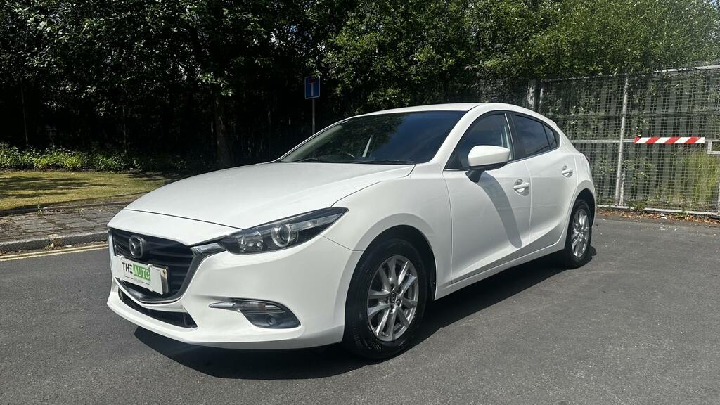 Mazda 3 2.2 Skyactiv-d Se-l Nav Hatchback Manua  White #2
