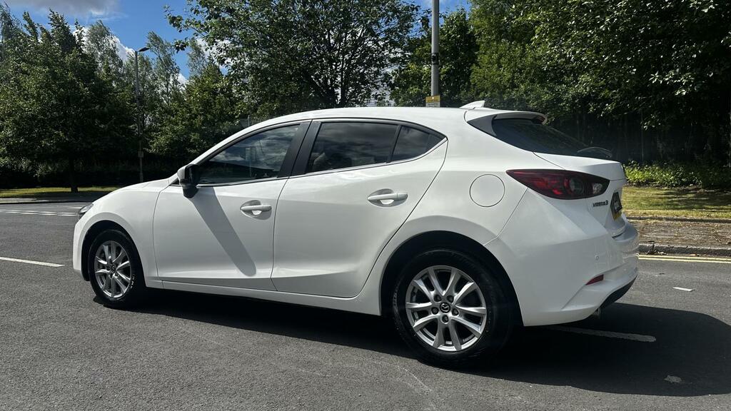 Mazda 3 2.2 Skyactiv-d Se-l Nav Hatchback Manua  White #5