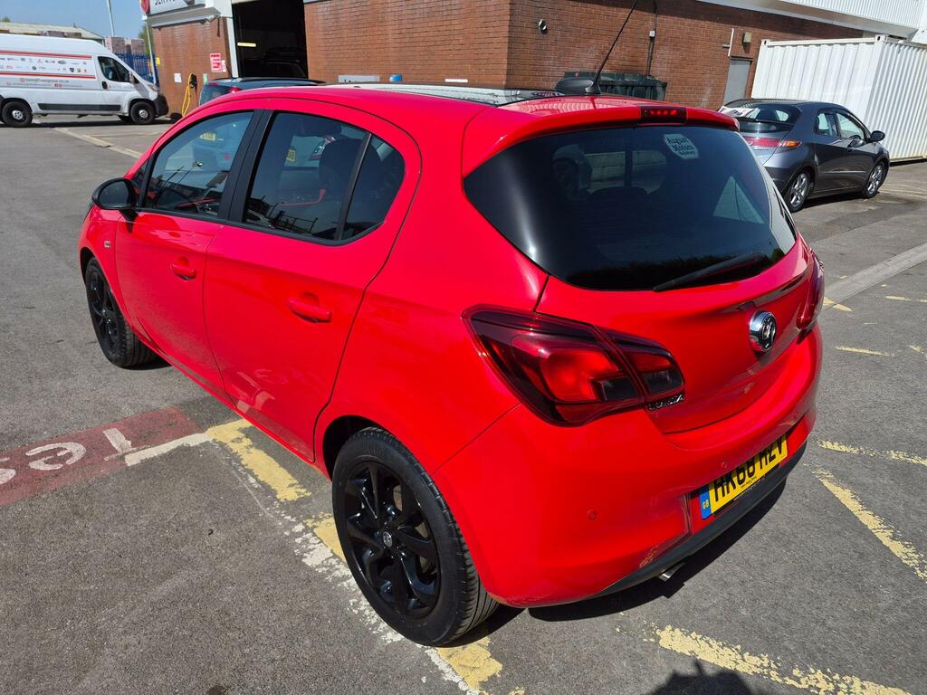 Vauxhall Corsa 1.4I Ecotec Griffin Euro 6 HK68HZV Red #4