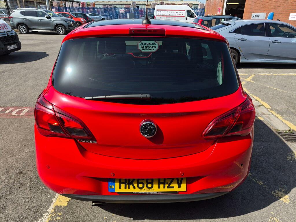 Vauxhall Corsa 1.4I Ecotec Griffin Euro 6 HK68HZV Red #5