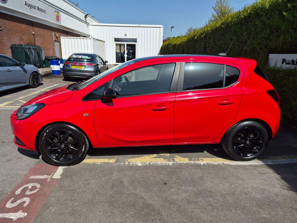 Vauxhall Corsa 1.4I Ecotec Griffin Euro 6 HK68HZV Red #3
