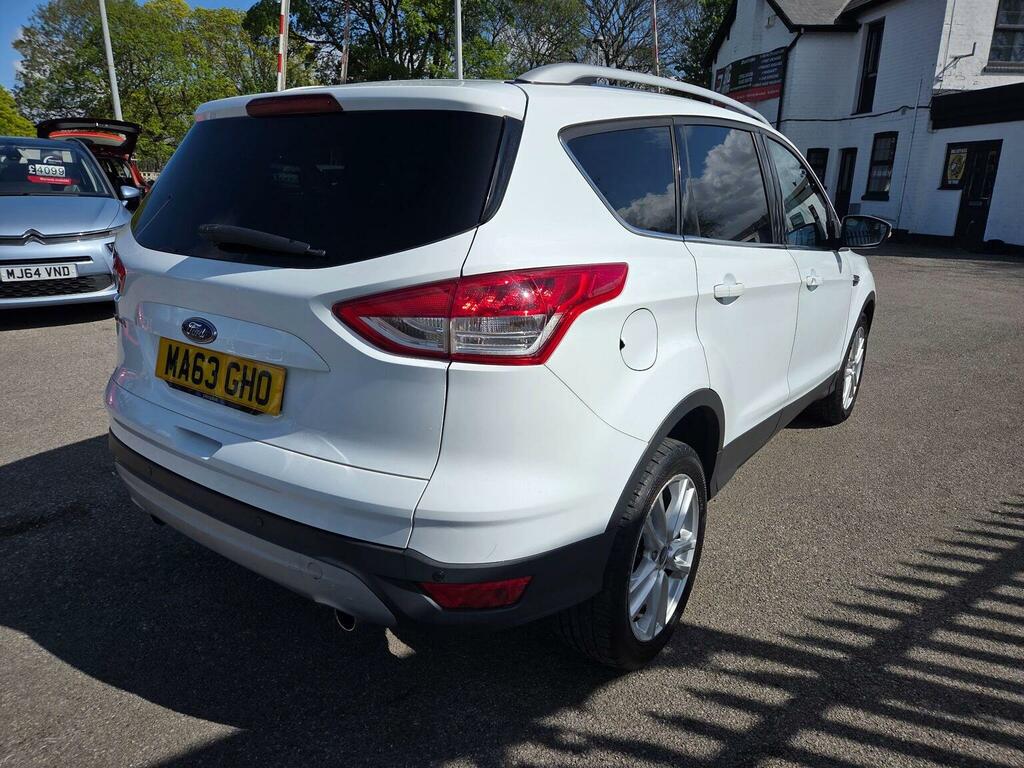 Ford Kuga 2.0 Tdci Titanium X 2Wd Euro 5 MA63GHO White #3