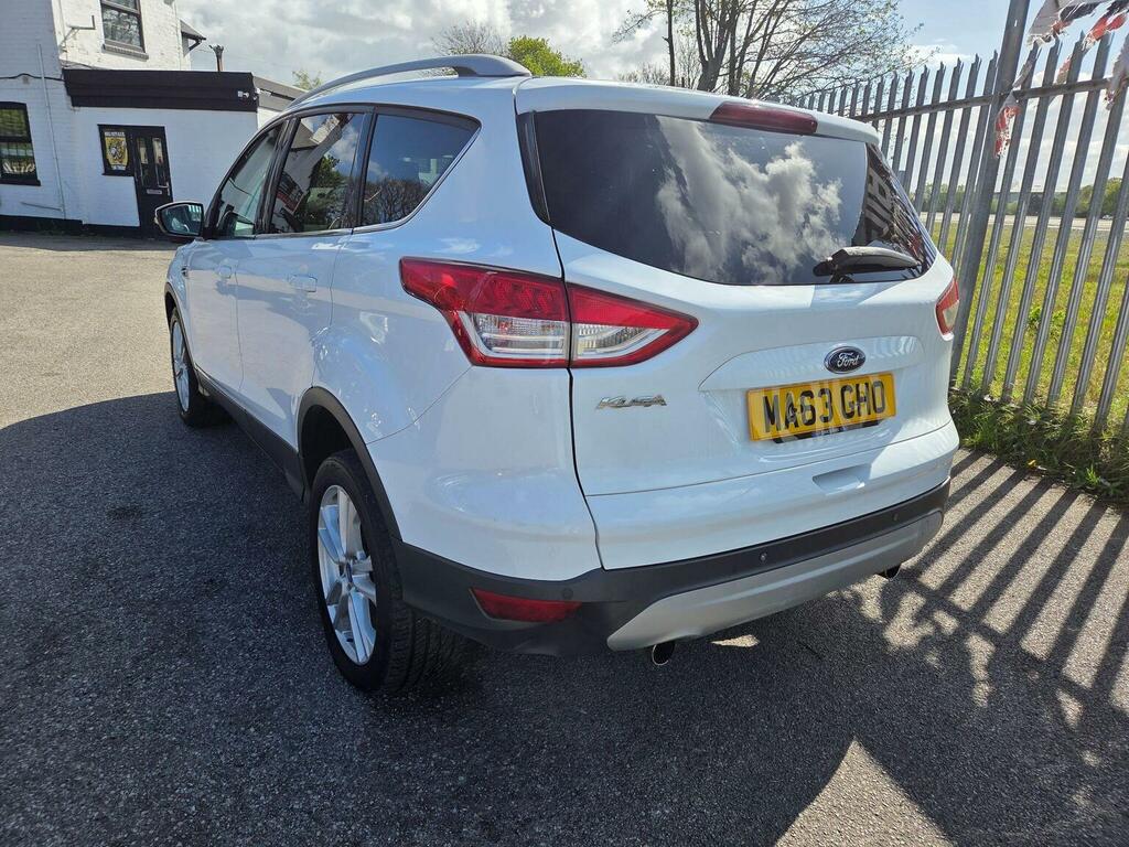 Ford Kuga 2.0 Tdci Titanium X 2Wd Euro 5 MA63GHO White #5