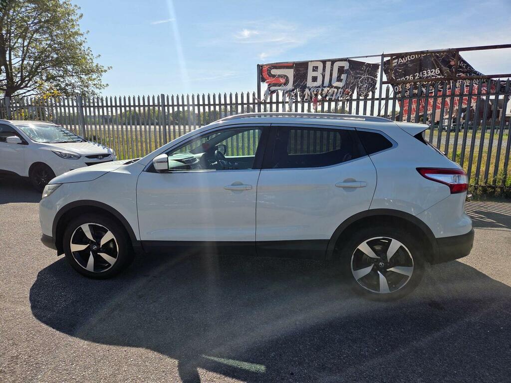 Nissan Qashqai 1.5 Dci N-connecta 2Wd Euro 6 Ss KR66XRH White #6