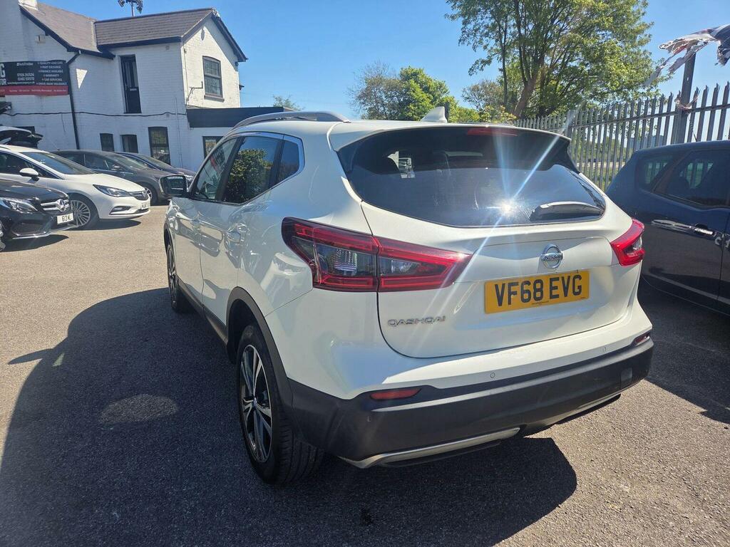 Nissan Qashqai 1.3 Dig-t N-connecta Euro 6 Ss VF68EVG White #5