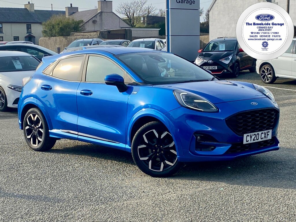 Ford Puma 1.0T Ecoboost Mhev St-line X First Edition Suv Blue