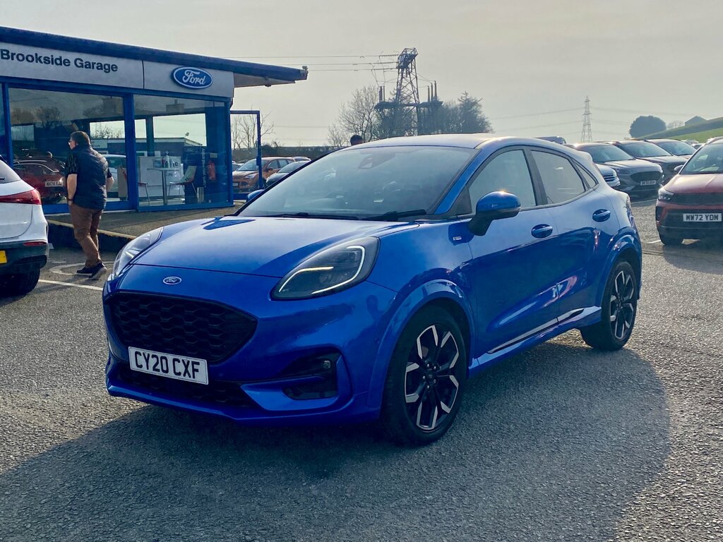 Ford Puma 1.0T Ecoboost Mhev St-line X First Edition Suv CY20CXF Blue #3