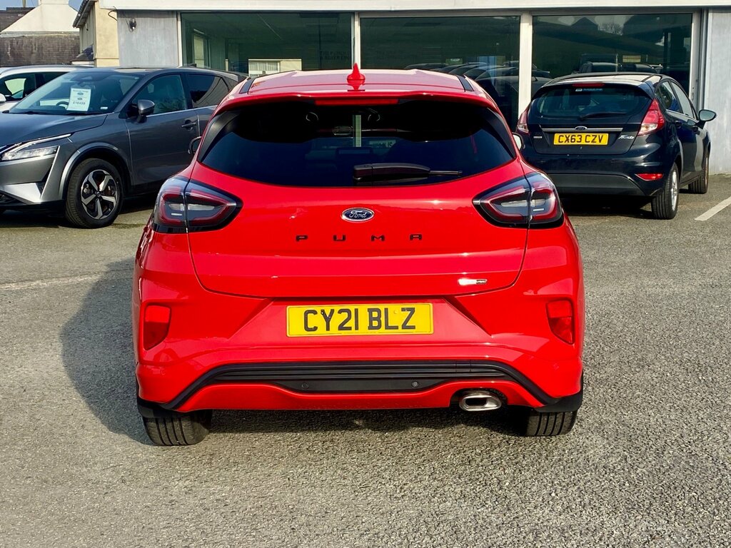 Ford Puma 1.0T Ecoboost Mhev St-line X Suv CY21BLZ Red #6