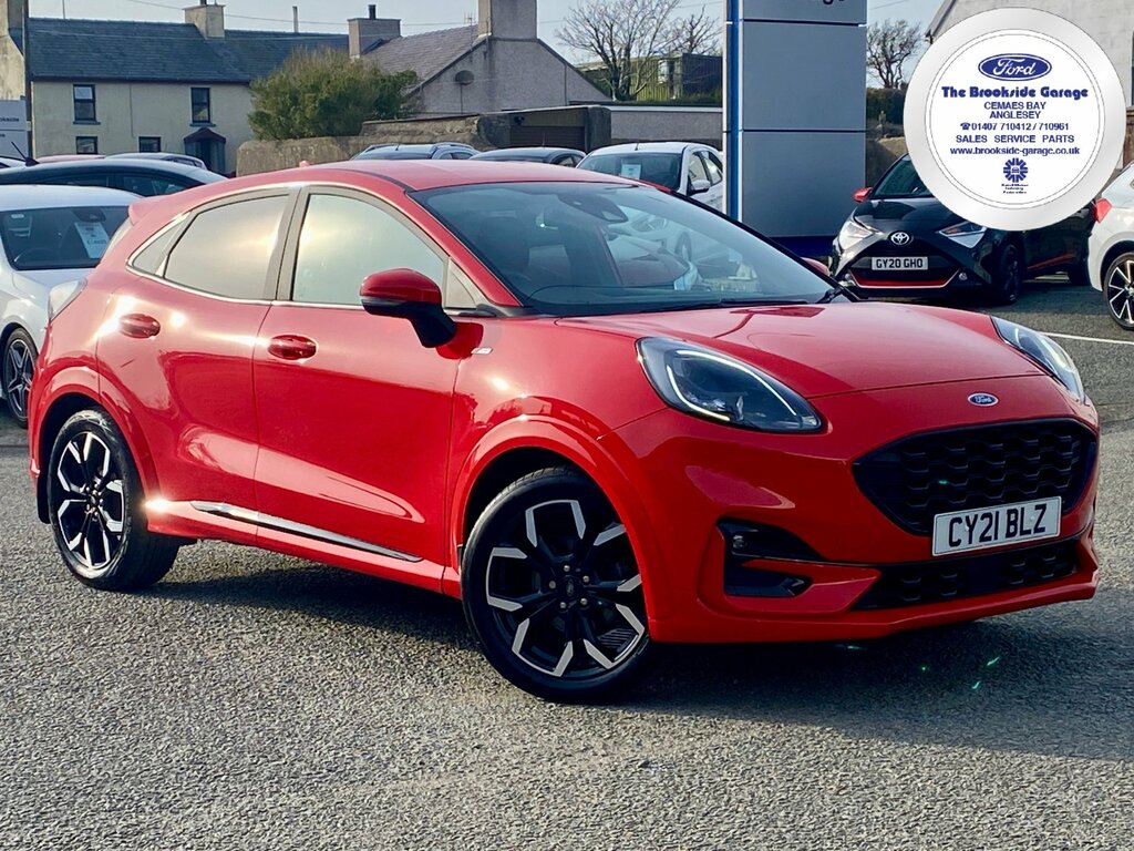 Ford Puma 1.0T Ecoboost Mhev St-line X Suv Red