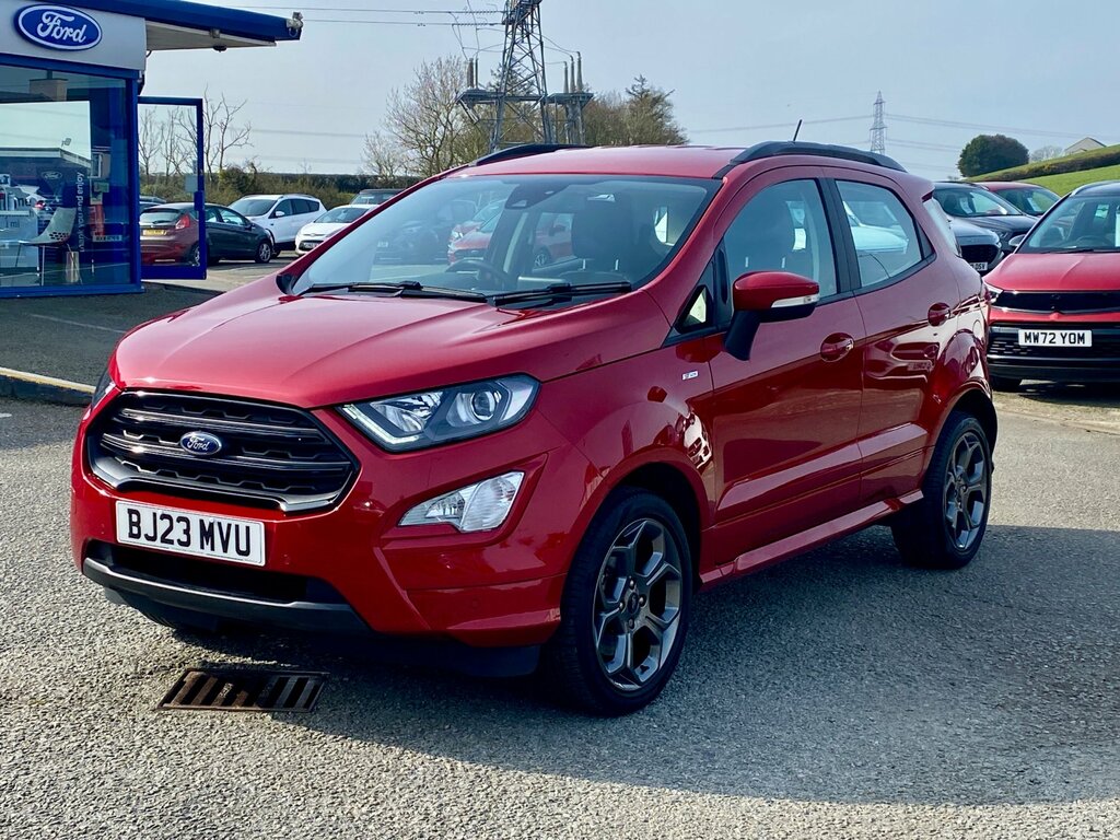 Ford Ecosport 1.0T Ecoboost Gpf St-line Suv Eu BJ23MVU Red #3