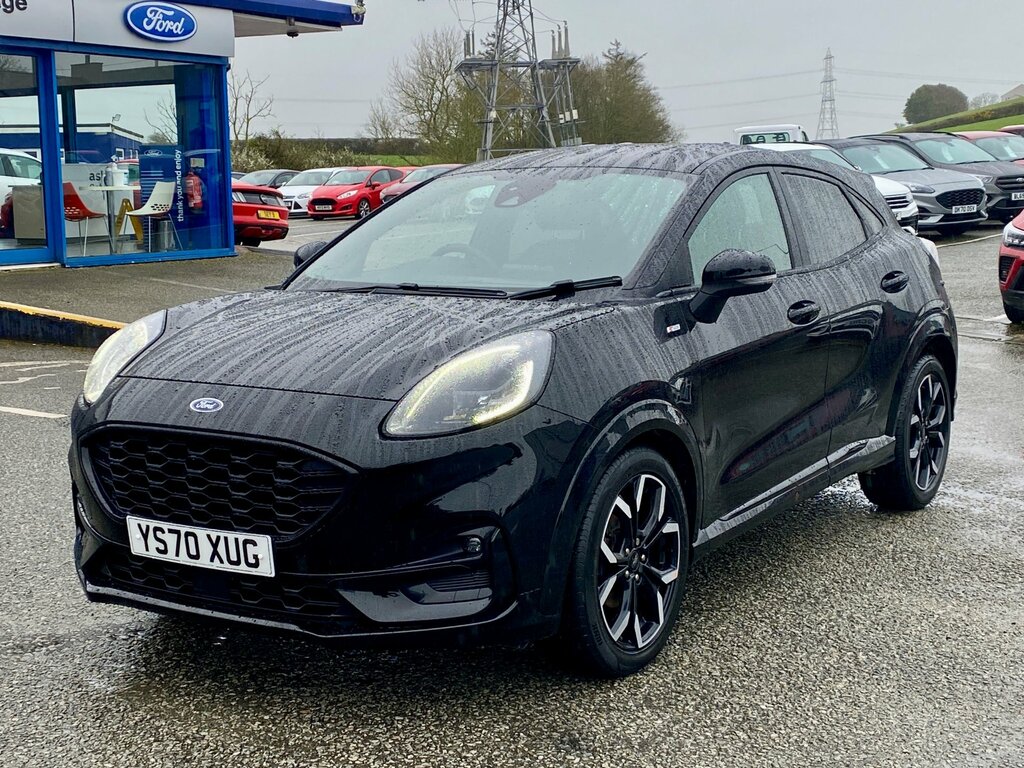 Ford Puma 1.0T Ecoboost Mhev St-line X Suv YS70XUG Black #3