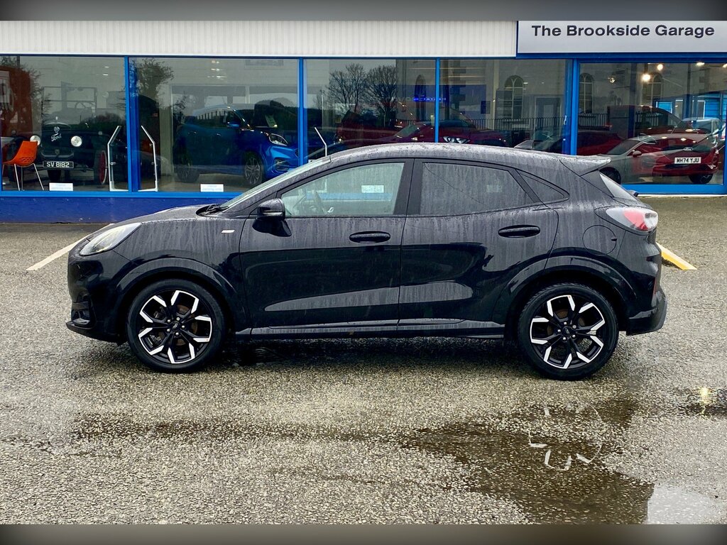 Ford Puma 1.0T Ecoboost Mhev St-line X Suv YS70XUG Black #4