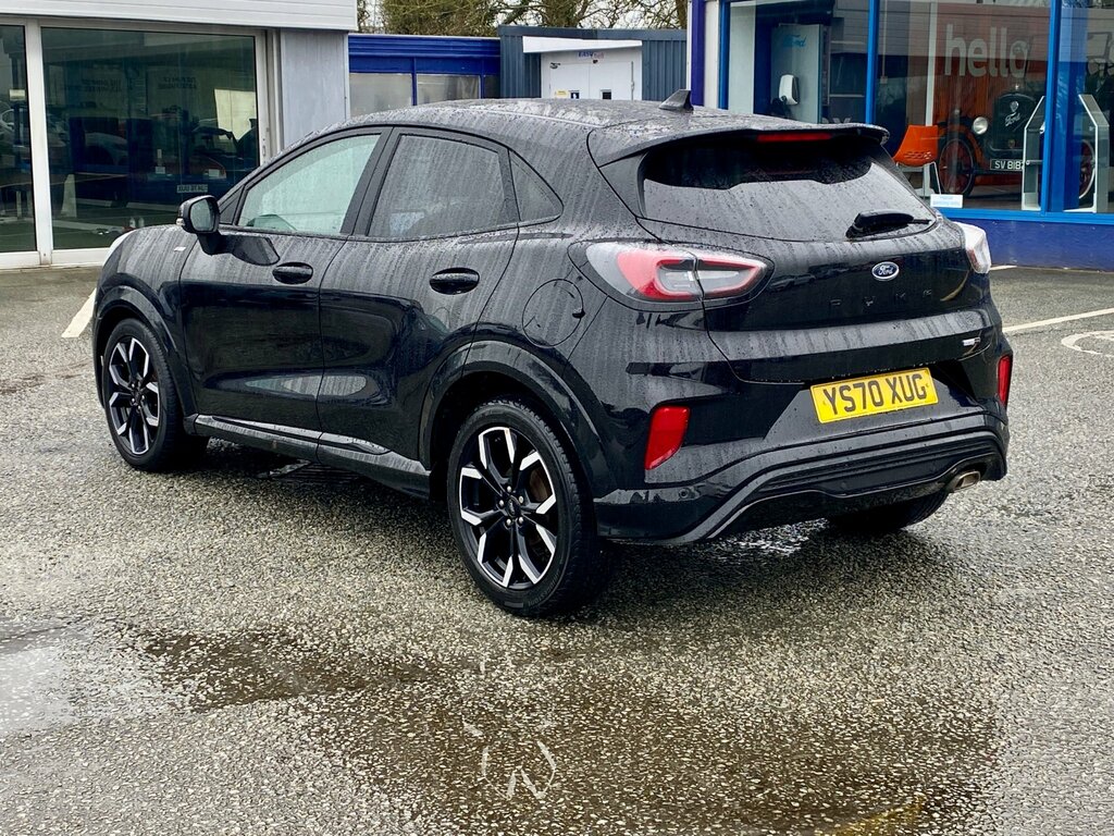 Ford Puma 1.0T Ecoboost Mhev St-line X Suv YS70XUG Black #5