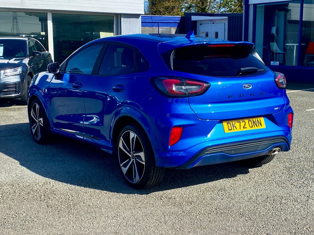 Ford Puma 1.0T Ecoboost Mhev St-line X Suv Hybrid DK72ONN Blue #5