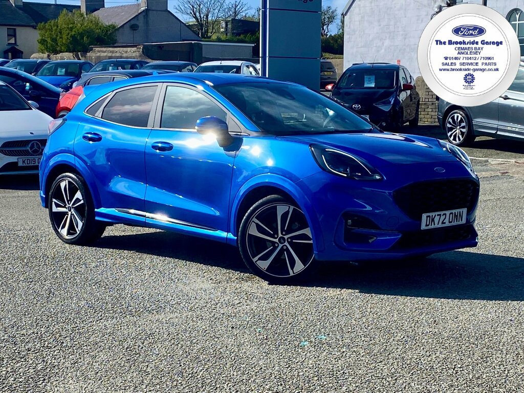 Ford Puma 1.0T Ecoboost Mhev St-line X Suv Hybrid Blue