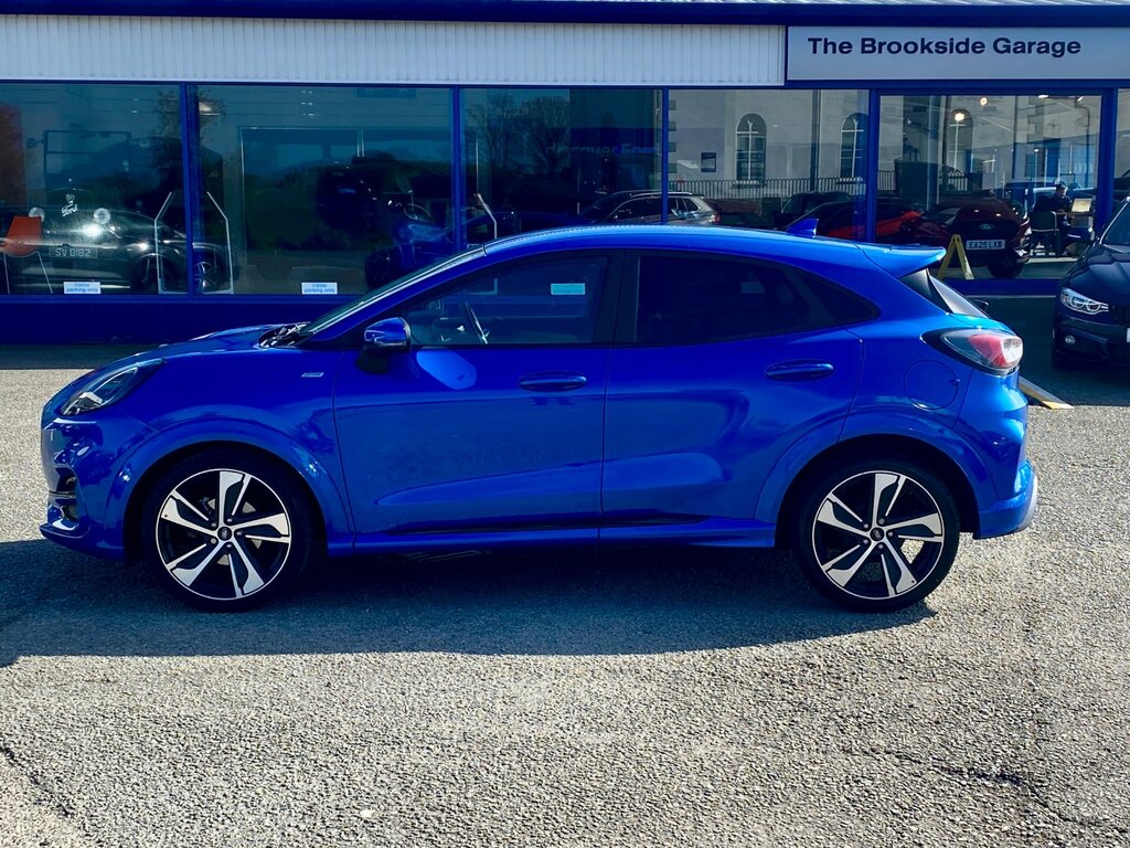 Ford Puma 1.0T Ecoboost Mhev St-line X Suv Hybrid DK72ONN Blue #4