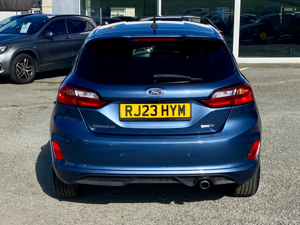 Ford Fiesta 1.0T Ecoboost Mhev St-line Edition Hatchback P RJ23HYM Blue #6